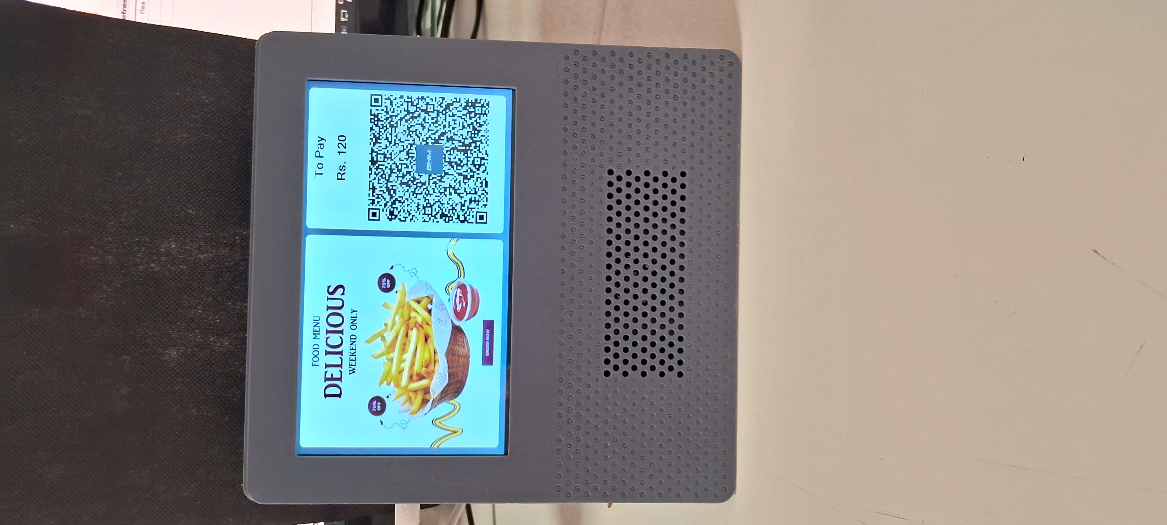 Plug-and-play payment soundbox with USB connectivity DQR-222