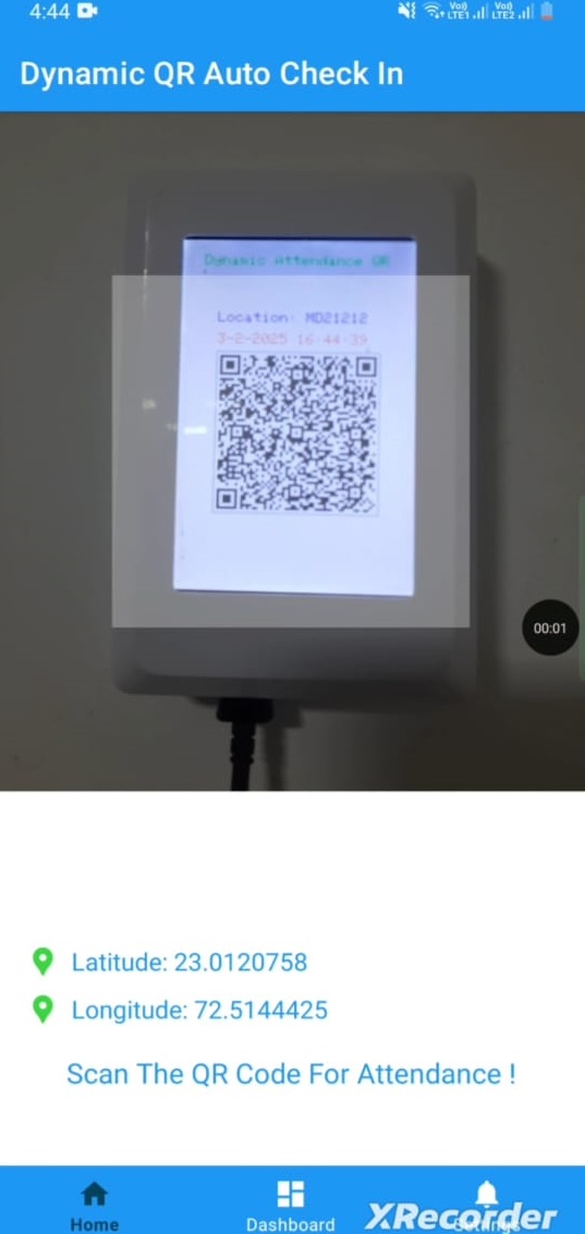 Rechargeable and lightweight Bluetooth payment QR display DQR-222