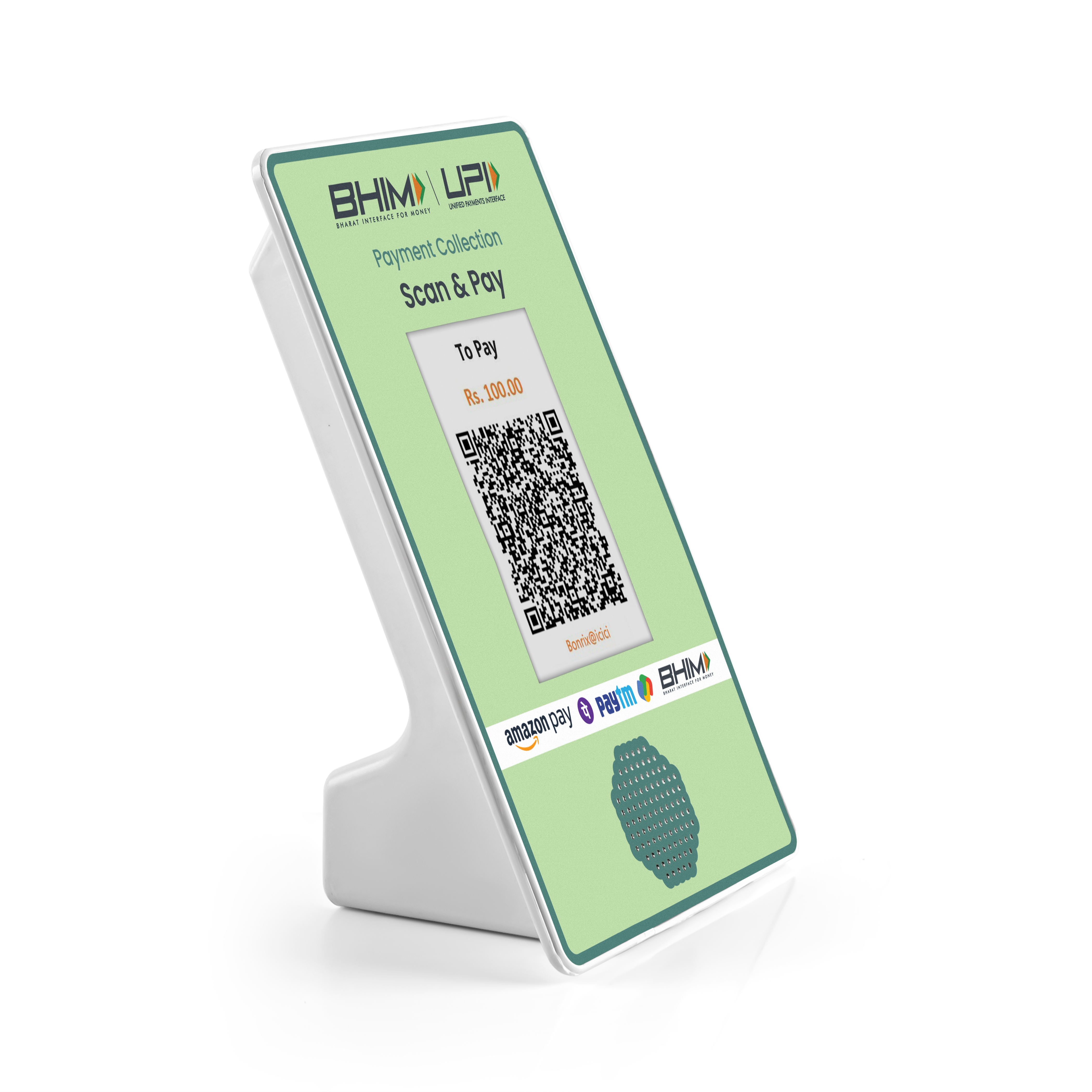 Plug-and-play payment soundbox with USB connectivity DQR-222