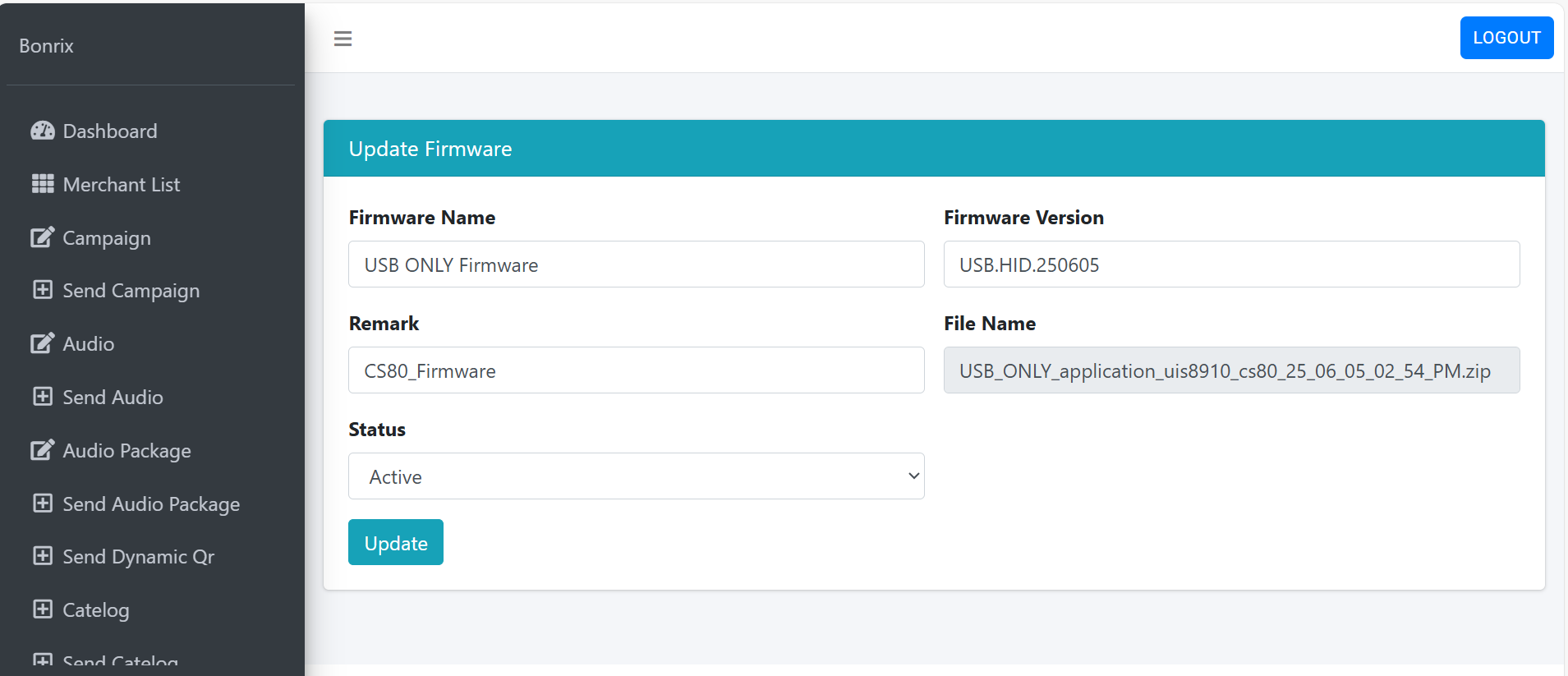Bonrix TMS and CMS Integration for Digital Signage