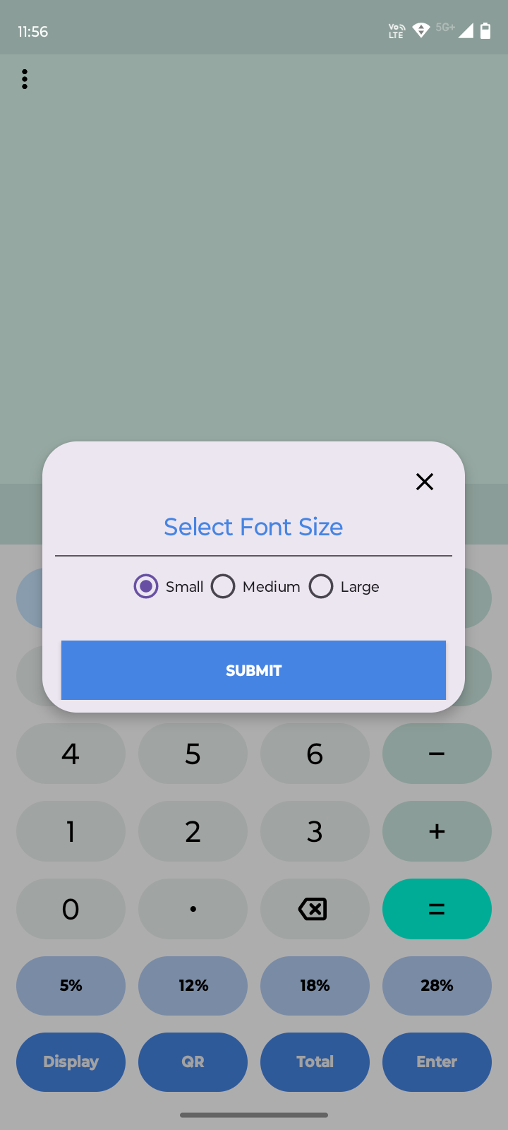 Rechargeable and lightweight Bluetooth payment QR display DQR-222
